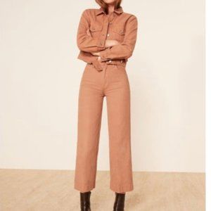 Reformation Cherry Pants Nutmeg